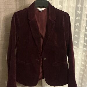 Old Navy Women's Blazer - Deep Burgundy